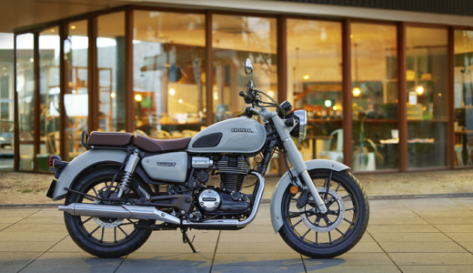 中型バイクで一番オシャレGB350C。単気筒の鼓動と共に、免許を取りたくなる。