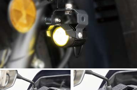 スクーターでもフォグランプを！PCX＆モンキー125専用KITが11月下旬発売！